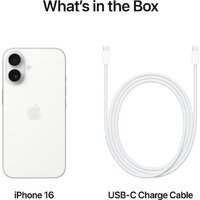 Apple iPhone 16 Dual SIM 128GB (белый) Image #7