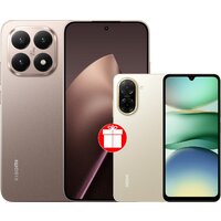 Xiaomi 15T 12GB/256GB международная версия (розовое золото) + Xiaomi Redmi A5 4GB/128GB (песочное золото) по акции Image #1