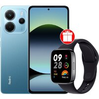 Xiaomi Redmi Note 14 8GB/128GB международная версия (синий) + умные часы Xiaomi Redmi Watch 3 (черный) по акции Image #1