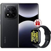 Xiaomi Redmi Note 14 Pro+ 5G 8GB/256GB международная версия (черный) + умные часы Xiaomi Redmi Watch 5 Active (черный) по акции Image #1