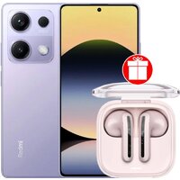 Xiaomi Redmi Note 14S 8GB/256GB международная версия (перламутровый фиолетовый) + наушники Xiaomi Redmi Buds 6 Active (розовый)по акции Image #1