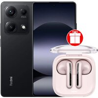 Xiaomi Redmi Note 14S 8GB/256GB международная версия (полуночный черный) + наушники Xiaomi Redmi Buds 6 Active (розовый) по акции Image #1