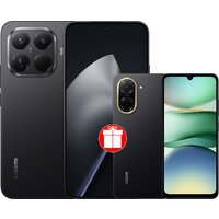 Xiaomi 15T Pro 12GB/512GB международная версия (черный) + Xiaomi Redmi A5 4GB/128GB (полуночный черный) по акции Image #1