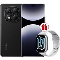 Xiaomi Redmi Note 14 Pro 5G 12GB/256GB международная версия (черный) + умные часы Xiaomi Redmi Watch 5 Active (серебристый) по акции