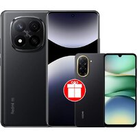 Xiaomi Redmi Note 14 Pro+ 5G 8GB/256GB международная версия (черный) + Xiaomi Redmi A5 3GB/64GB (полуночный черный) по акции Image #1