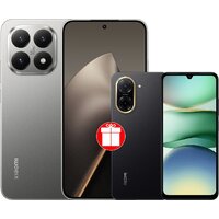 Xiaomi 15T 12GB/256GB международная версия (серый) + Xiaomi Redmi A5 4GB/128GB (полуночный черный) по акции Image #1